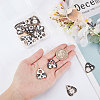 SUNNYCLUE 24Pcs 4 Style Alloy Enamel Pendants ENAM-SC0002-94-3