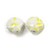 Shell Shape Handmade Porcelain Beads X1-PORC-E022-01C-2