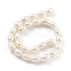 Natural Cultured Freshwater Pearl Beads Strands PEAR-P062-06D-3