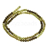 Gradient Color Natural Yellow Green Opal Beads Strands GG-CBA9722-A01-3mm-5