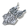 Printed Acrylic Pendants OACR-G030-01B-2