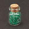 Transparent Glass Wishing Bottle Decoration DJEW-A001-01A-06-2