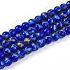 Baking Paint Glass Beads Strands DGLA-N010-6mm-05-1