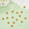 DICOSMETIC 60Pcs Alloy Enamel Pendants FIND-DC0003-09-5