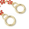 Zinc Alloy Spring Gate Rings Bag Extension Chains AJEW-BA00142-01-5