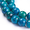 Synthetic Chrysocolla Beads Strands G-F647-02-A-01-4