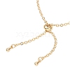 Natural Gemstone Beads Link Bracelets BJEW-JB13087-5