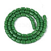 Opaque Glass Beads Strands GLAA-T028-14P-04-2