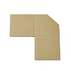 (Defective Closeout Sale: Yellowing) Safety Kraft Paper Photo Album Corner Protector TOOL-XCP0001-65-3