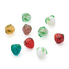 35Pcs 7 Style Handamde Bumpy Lampwork Beads LAMP-CD0001-11-2