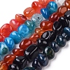 Natural Agate Beads Strands G-L560-L-2