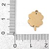 304 Stainless Steel Enamel Charms STAS-I325-100C-G-3