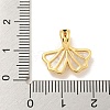 Brass Micro Pave Clear Cubic Zirconia Pendants KK-P275-19G-3