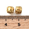 Hammered Textured 304 Stainless Steel Spacer Beads STAS-L315-073A-G04-3