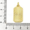 Rack Plating Brass Enamel Pendants KK-Z067-21G-3