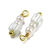 ABS Plastic Imitation Pearl Pendants KK-C046-03A-2