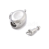 Brass Box Clasps KK-G505-34P-2