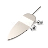 Non-Tarnish 201 Stainless Steel Cake Spatulas LS-AJEW-P114-01K-P-3