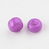 Baking Paint Glass Seed Beads SEED-S002-K13-2