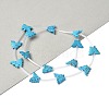 Dyed Synthetic Turquoise Beads Strands G-B136-A04-1