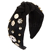 Football Alloy Enamel and Rhinestone Hair Bands PW-WG53789-06-1