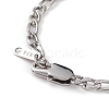 Tarnish Resistant Women' s 304 Stainless Steel Figaro Chains BJEW-JB05841-01-3