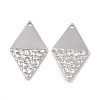 Non-Tarnish 304 Stainless Steel Pendants STAS-B031-05P-1