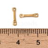 Ion Plating(IP) 304 Stainless Steel Links Connector Charms STAS-Q323-07G-3