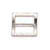 Alloy Slide Buckles FIND-WH0100-46B-P-2