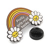 Flower Alloy Enamel Pin Brooch JEWB-S013-15-3