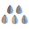 Resin & Walnut Wood Pendants RESI-S389-027A-2