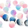 50Pcs 5 Colors Imitation Pearl Acrylic Beads OACR-FS0001-04-4