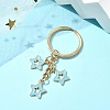 Star Alloy Enamel Keychain KEYC-YW00144-04-1
