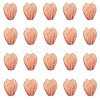 20Pcs Opaque Resin Flower Rose Beads RESI-YW0004-99E-1