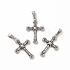 Ion Plating(IP) 304 Stainless Steel Pendants STAS-M089-21AS-3