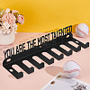 Word You Are the Most Talented Iron Baseball Bat Display Stand AJEW-WH0533-004-4