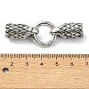 304 Stainless Steel Spring Gate Rings FIND-Z046-01AS-4