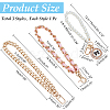 WADORN 3Pcs 3 Style Wrist Phone Case Pendant Decoration & Wristlet Bag Straps AJEW-WR0001-91B-2