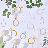 24Pcs 6 Styles Alloy Open Back Bezel Pendants FIND-SP0006-06-7