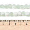 Frosted Crackle Glass Beads Strands GLAA-U001-6mm-M01-4