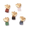 Natural Mixed Stone Pendants G-F723-01G-1