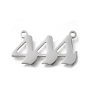 304 Stainless Steel Pendants STAS-D382-04D-P-1