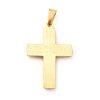 PVD Vacuum Plating 304 Stainless Steel Pendants STAS-K244-04G-2