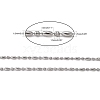 Tarnish Resistant 304 Stainless Steel Ball Chains CHS-A002G-1.5mm-2