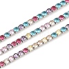 925 Sterling Silver Colorful Cubic Zirconia Chains STER-C016-02A-P01-1