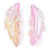 Transparent Acrylic Pendants TACR-TAC0005-03C-2