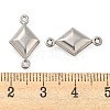 Non-Tarnish 304 Stainless Steel Connector Charms STAS-P360-01B-P-3