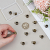12Pcs 304 Stainless Steel European Beads STAS-UN0064-94AB-4