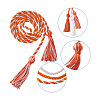 6Pcs 3 Style Polyester Tassel Big Pendant Decorations FIND-TA0001-50-9