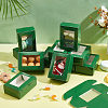 Rectangle Paper Folding Shipping Box with Window CON-WH0099-25B-5